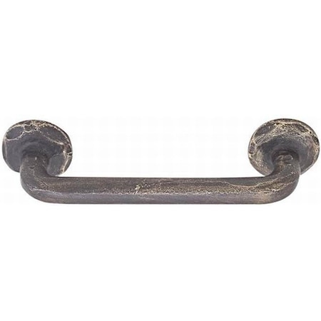Patioplus 3 in. Center to Center Bronze Rod Cabinet Pull, Medium Bronze PA1627986